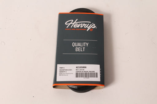 Henry's Universal Wrapped V-Belt 3/8" x 28" H2105866 3L280 1280 6728 38X280