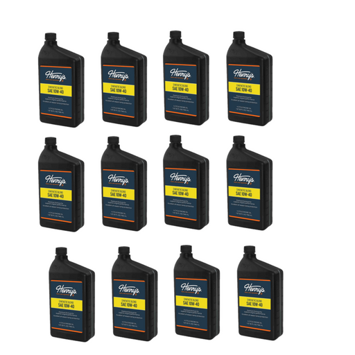 12 PK Henry's H3053996 SAE 10W-40 Synthetic Blend Engine Oil with Zinc 32 oz