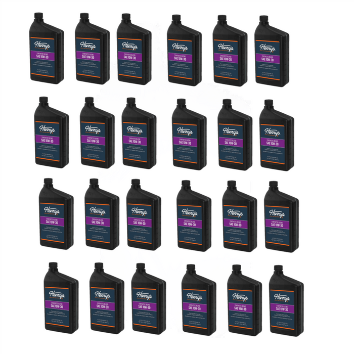 24 PK Henry's H3059017 Engine Oil SAE 10W-30 Synthetic Blend with Zinc 32 oz