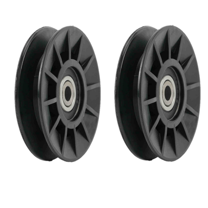 2 PK V-Idler Pulley Fits Husqvarna Dixon AYP 532194326 194326 Snapper 705079