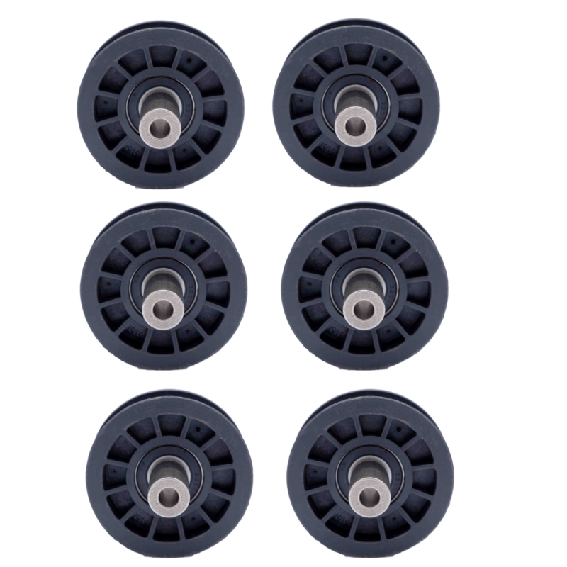 6 PK Flat Idler Pulley Fits Husqvarna AYP Craftsman Murray 532179114 179114