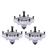 3 PK Spindle ASM Fits Exmark Toro 116-5712 116-3497 116-5138 121-5681 109-6394