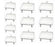 10 PK Genuine Kenmore KC30KDRDZ000 Vacuum Primary Filter 11610701510 12510701610