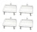 4 PK Genuine Kenmore KC30KDRDZ000 Vacuum Primary Filter 11610701510 12510701610