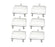 6 PK Genuine Kenmore KC30KDRDZ000 Vacuum Primary Filter 11610701510 12510701610