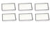 6 PK Kenmore KC38KDRDZ000 Exhaust Filter 11624194111 11610701510 12510701610