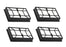 4 PK Genuine Kenmore KC38KDWCZV07 Exhaust Filter EF9 53296 40195 22614 10065