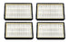 4 PK Genuine Kenmore KC38KEEJZ000 HEPA Media Exhaust Filter EF-11 52730