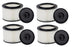 4 PK Genuine Vacmaster VFCF Shop Vacuum Washable Cartridge Filter 4 to 5 Gallon