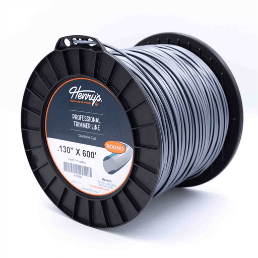 Henry's H1100845 .130" 600' Round Pro Trimmer Line Twin-Layer Co-Extrusion HD