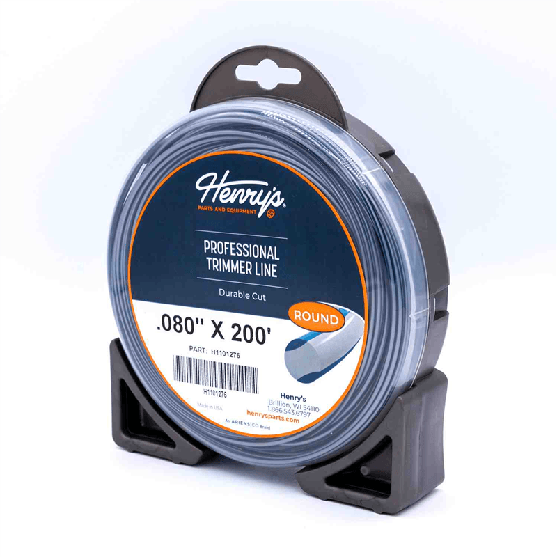 Henry's H1101276 .155" 200' Round Pro Trimmer Line Twin-Layer Co-Extrusion HD