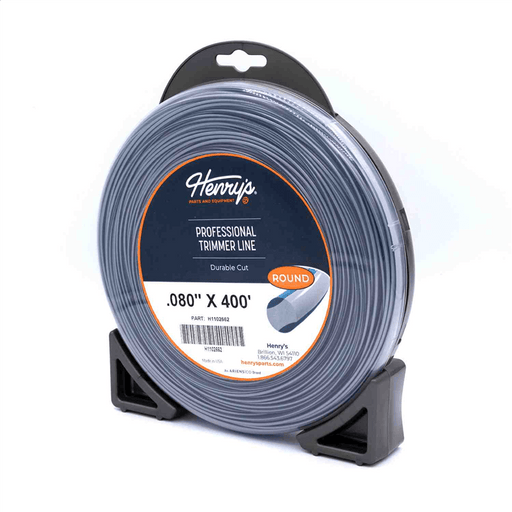 Henry's H1102662 .080" 400' Round Pro Trimmer Line Twin-Layer Co-Extrusion