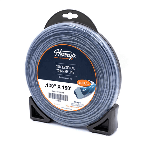 Henry's H1105388 .130" 150' Spiral Pro Trimmer Line Twin-Layer Co-Extrusion