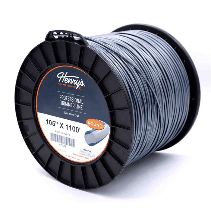 Henry's H1106775 .105" 1100' Round Pro Trimmer Line Twin-Layer Co-Extrusion 5LB