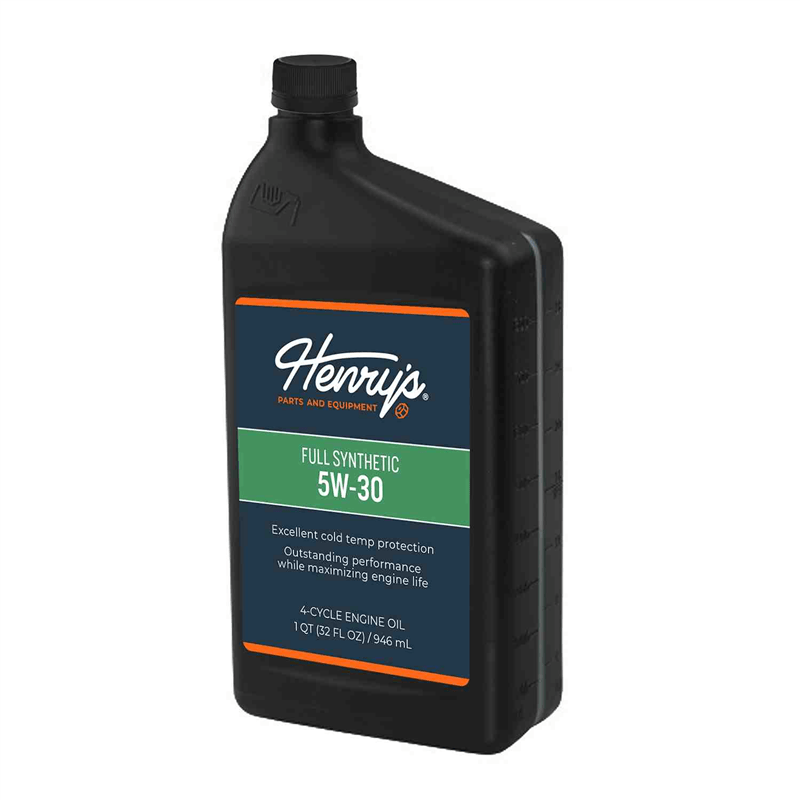 Henry's H3052610 5W-30 Full Synthetic Engine Oil with Zinc 32 oz 4-Cycle