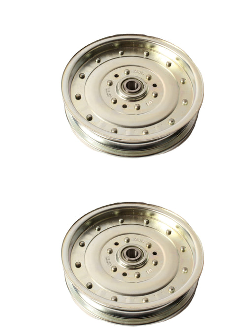 2 Pack OEM Husqvarna 510015102 Idler Pulley For Z548 Z554 Z560 Z554X Z560X Z572X