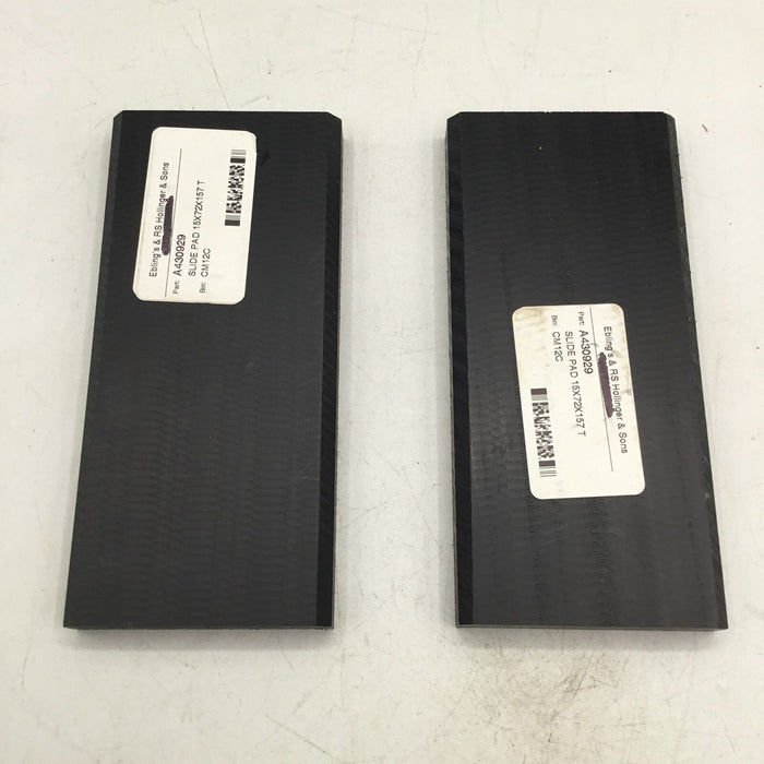 New OEM Avant Boom Slid Pads A430929 A430928 860 Model Only
