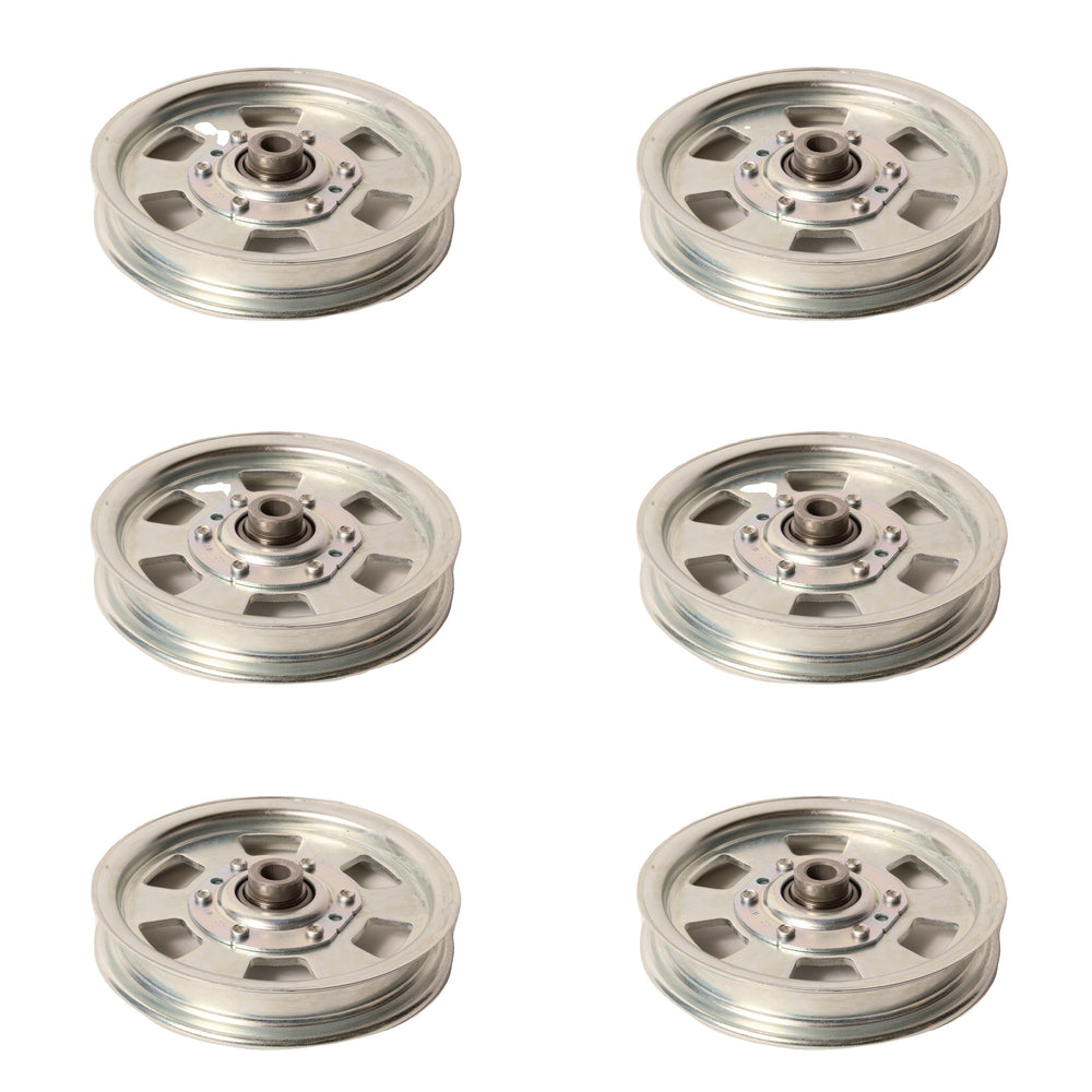 6 PK Flat Idler Pulley Fits Kubota K5559-34880 K5639-34882
