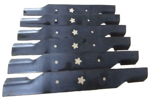 Husqvarna 6 Pack Genuine 532187256 Mower Blades Fits 54" Sears 187256 AYP Poulan