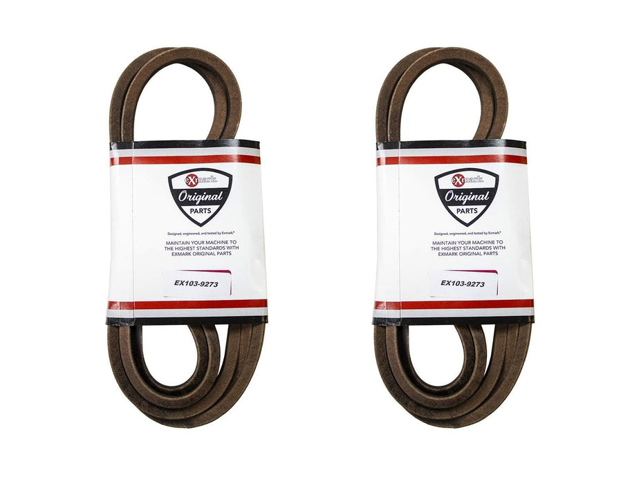 2 PK Genuine Exmark 103-9273-SL Belt Lazer Z CT 60" Pioneer E S Series 52" Cut