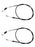 2 Pack Genuine Honda 54510-VG4-C01 Clutch Drive Cable Fits HRR216 HRT216 OEM