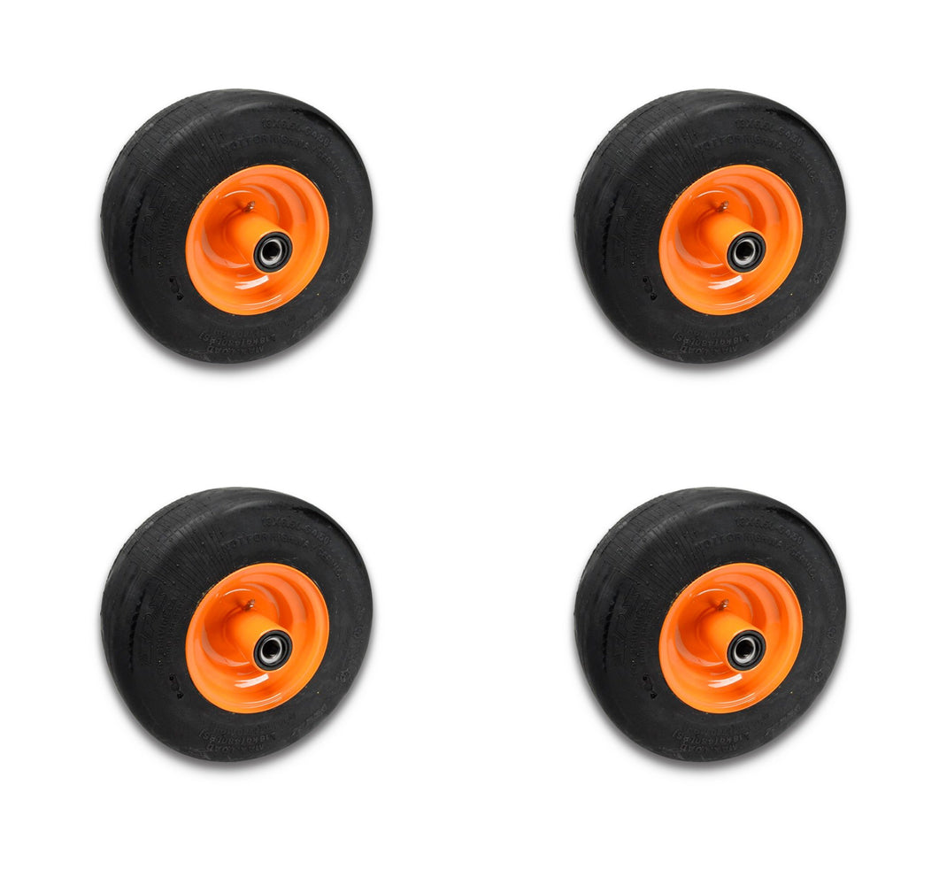 4 PK Genuine Scag 9278 13X6.50-6 Flat Free Front Caster Wheel and Tire OEM