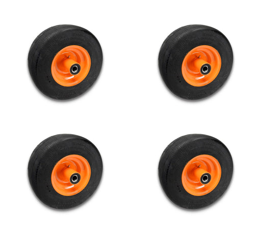 4 PK Genuine Scag 9278 13X6.50-6 Flat Free Front Caster Wheel and Tire OEM