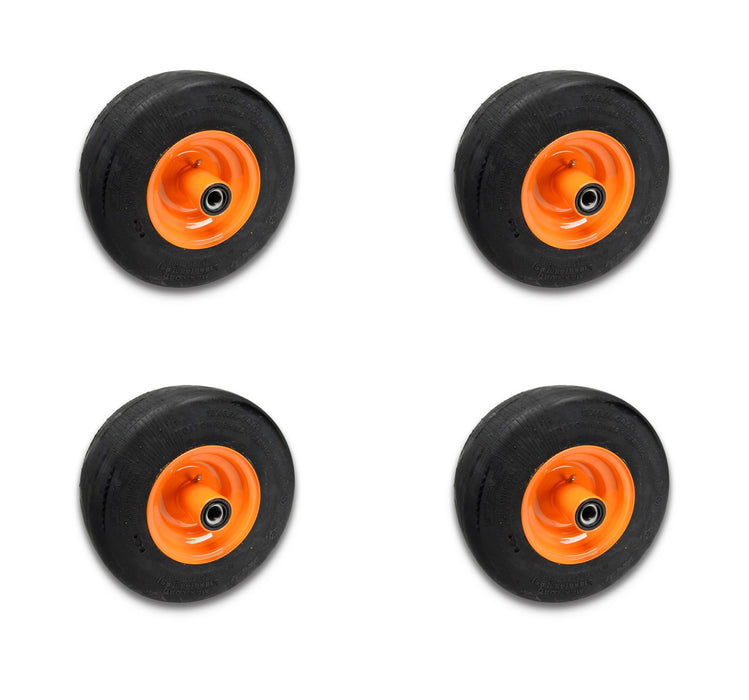 4 PK Genuine Scag 9278 13X6.50-6 Flat Free Front Caster Wheel and Tire OEM