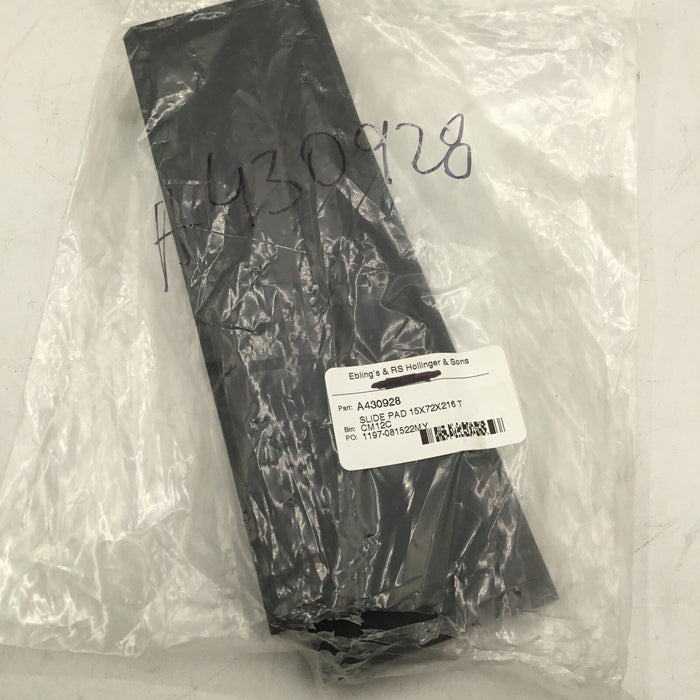 New OEM Avant Boom Slid Pads A430929 A430928 860 Model Only