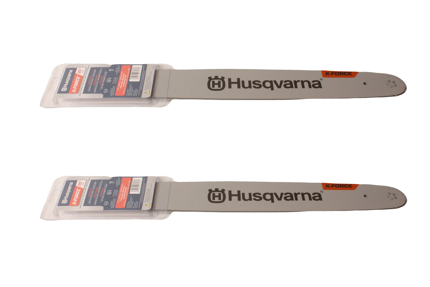 2 Pack Husqvarna 599303280 20" Chainsaw Bar XF .325 PIX .050 80 DL CS X-Force