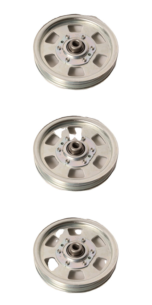 3 PK Flat Idler Pulley Fits Kubota K5559-34880 K5639-34882