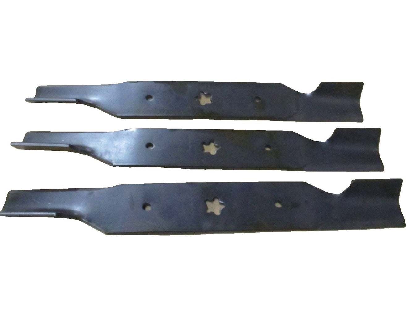 3 Pack Genuine Husqvarna 532187256 Mower Blades Fits 54" Sears 187256 AYP Poulan