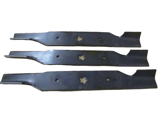 3 Pack Genuine Husqvarna 532187256 Mower Blades Fits 54" Sears 187256 AYP Poulan