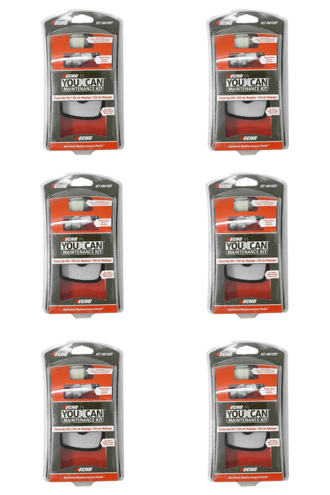 6 PK Genuine Echo 90152Y Tune-Up Kit PE265 GT200 SRM210 SRM211 SRM225 SRM230