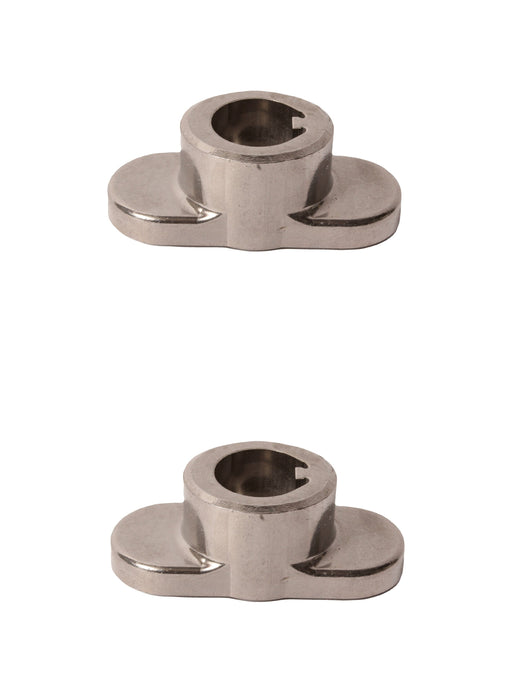 2 Blade Adapters 25mm For Cub Cadet MTD Troy-Bilt 748-04096 Bowtie Center Hole