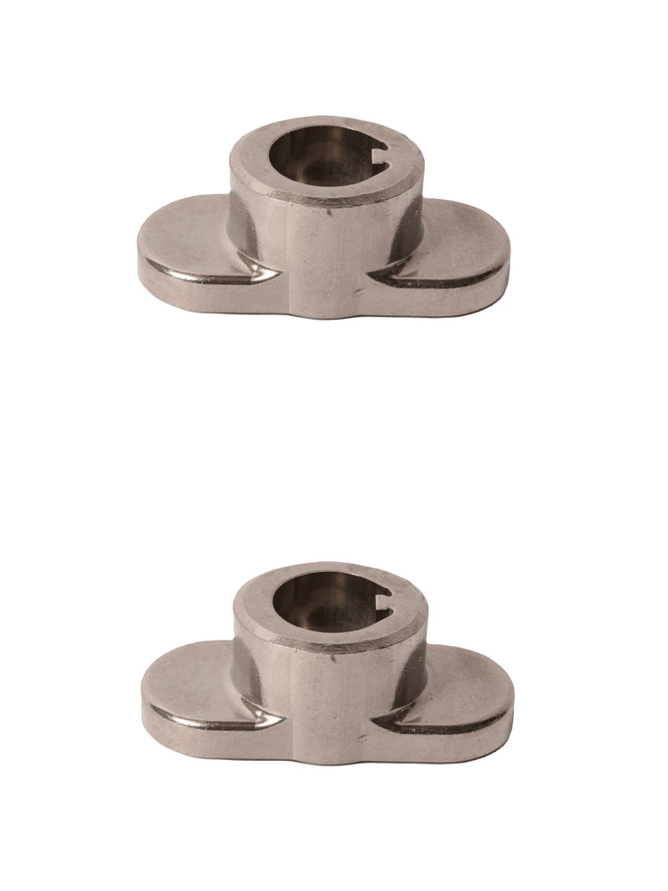 2 Blade Adapters 25mm For Cub Cadet MTD Troy-Bilt 748-04096 Bowtie Center Hole