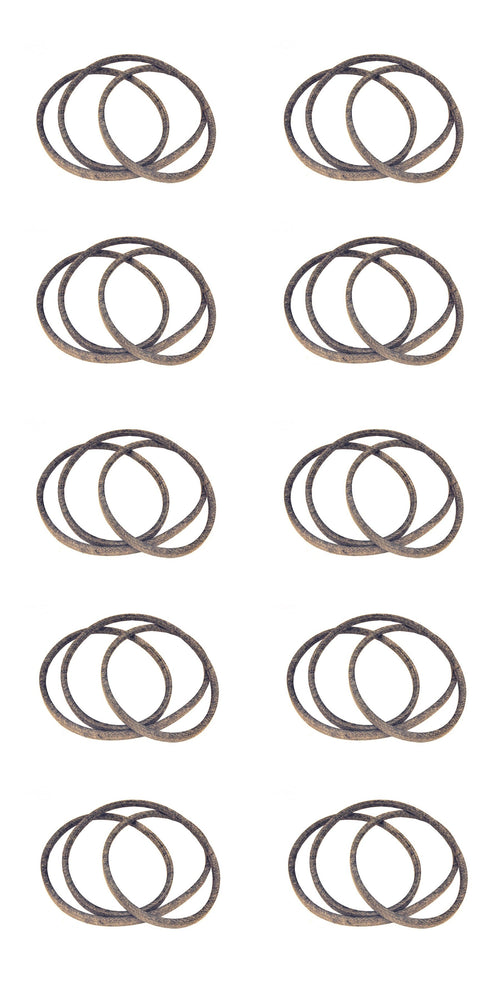 10 PK Blower Belt Fits Exmark 103-0866 1030866SL 1/2" x 40-13/32"