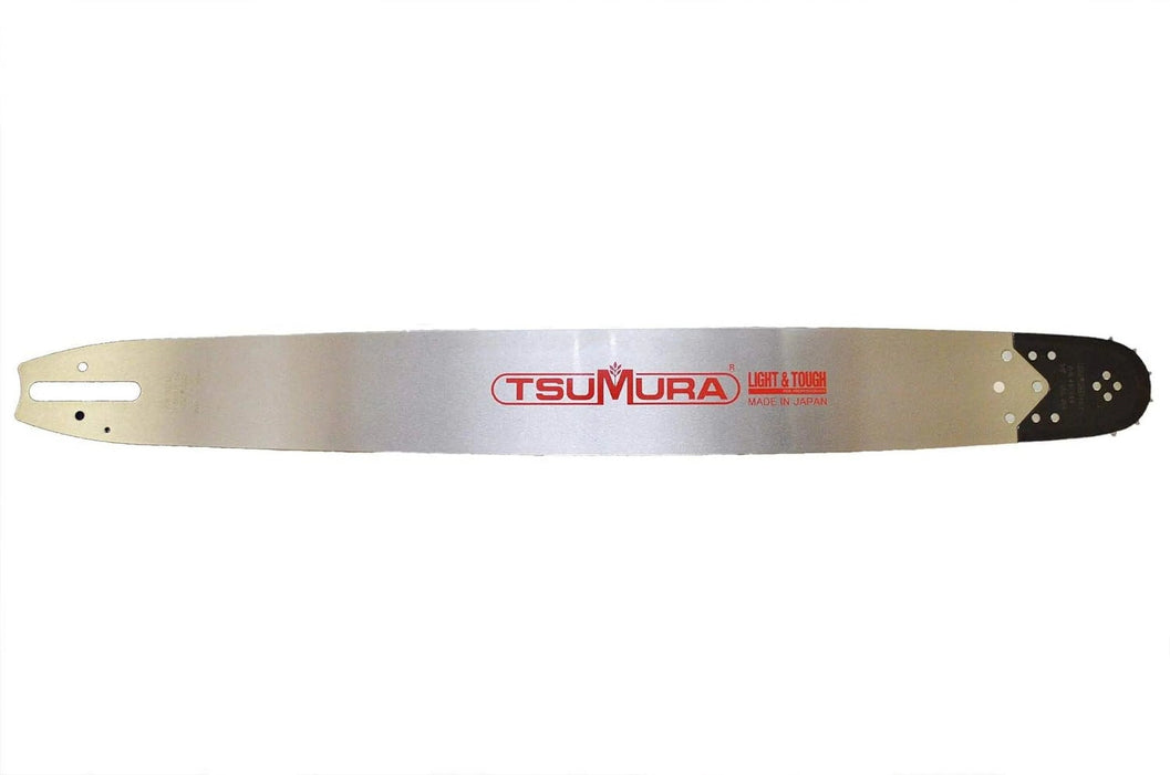 2 PK Genuine TsuMura 204FV4 24" .050 3/8" 84DL D025 Solid Chainsaw Guide Bar