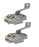 2 PK Genuine Scag 485595 Brake Caliper Tiger Cat II Turf Tiger II STTII STCII