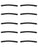 10 PK Genuine Scag 482340 Control Lever Grip OEM