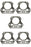 5 Pack Genuine Kawasaki 11004-7015 Head Gasket Fits FH451V FH500V FH531V OEM