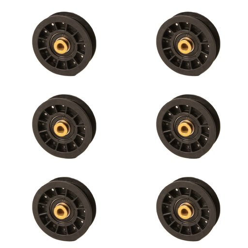 6 PK Flat Idler Pulley For John Deere AM115459 LX172 LX178 LX277 LX288 Z225 Z245