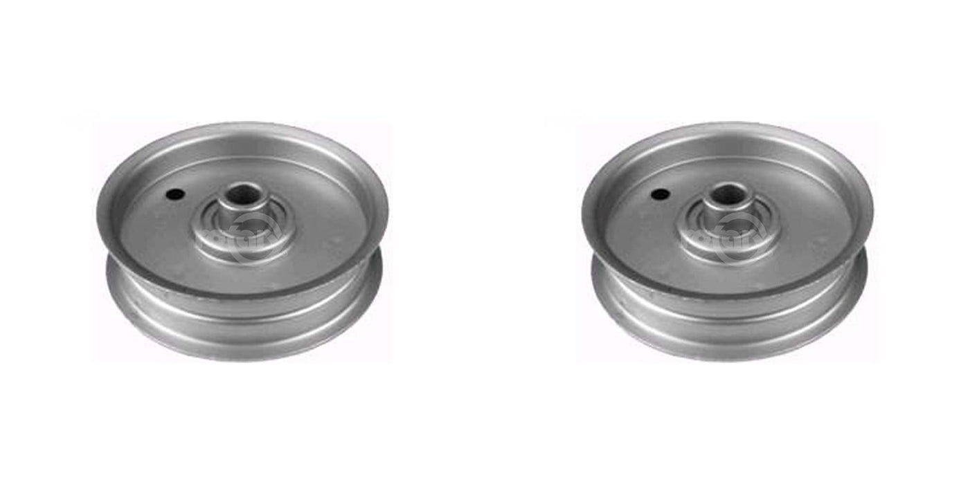 2 PK 4-1/2" Flat Idler Main Drive Pulley Fits Dixon 539115278 1687 1/2" ID