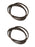 2 PK Cogged Pump Drive Belt Fits Scag 485909 Turf Tiger II STTI-52V 61V 72V