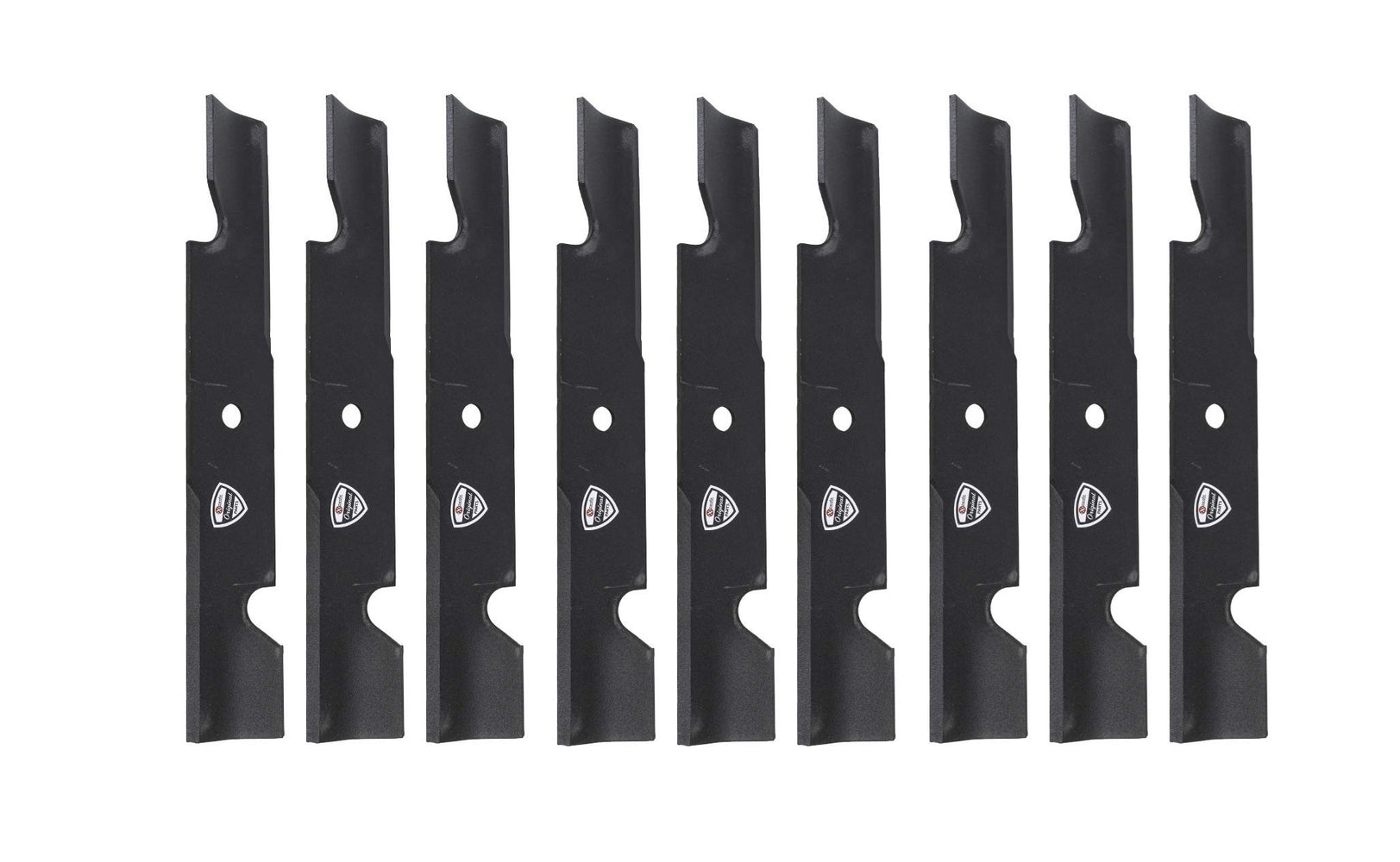 9 PK Genuine Exmark 103-6583-S Notched Blade Lazer Z Metro Turf Tracer S 48"