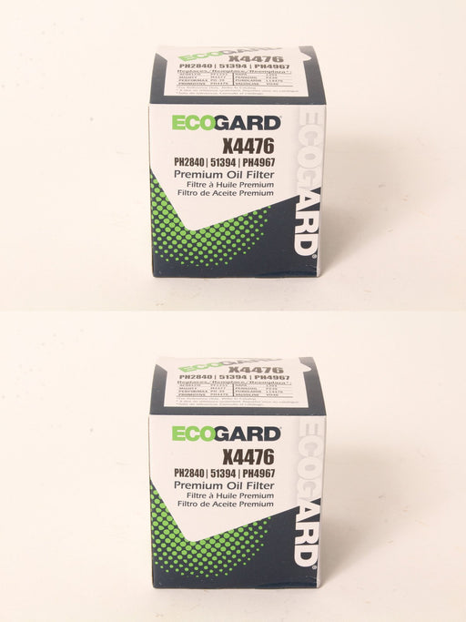 2 PK Ecogard Oil Filter Fits Kawasaki 49065-7010 49065-0724 49065-2078