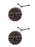 2 Pk Husqvarna 578931503 Fuel Cap For 124C 124L 125B 125L 128L 128LDX 130BT 128R