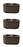 3 PK Genuine Exmark 136-7806 Air Filter Kit Quest Radius E S Series OEM