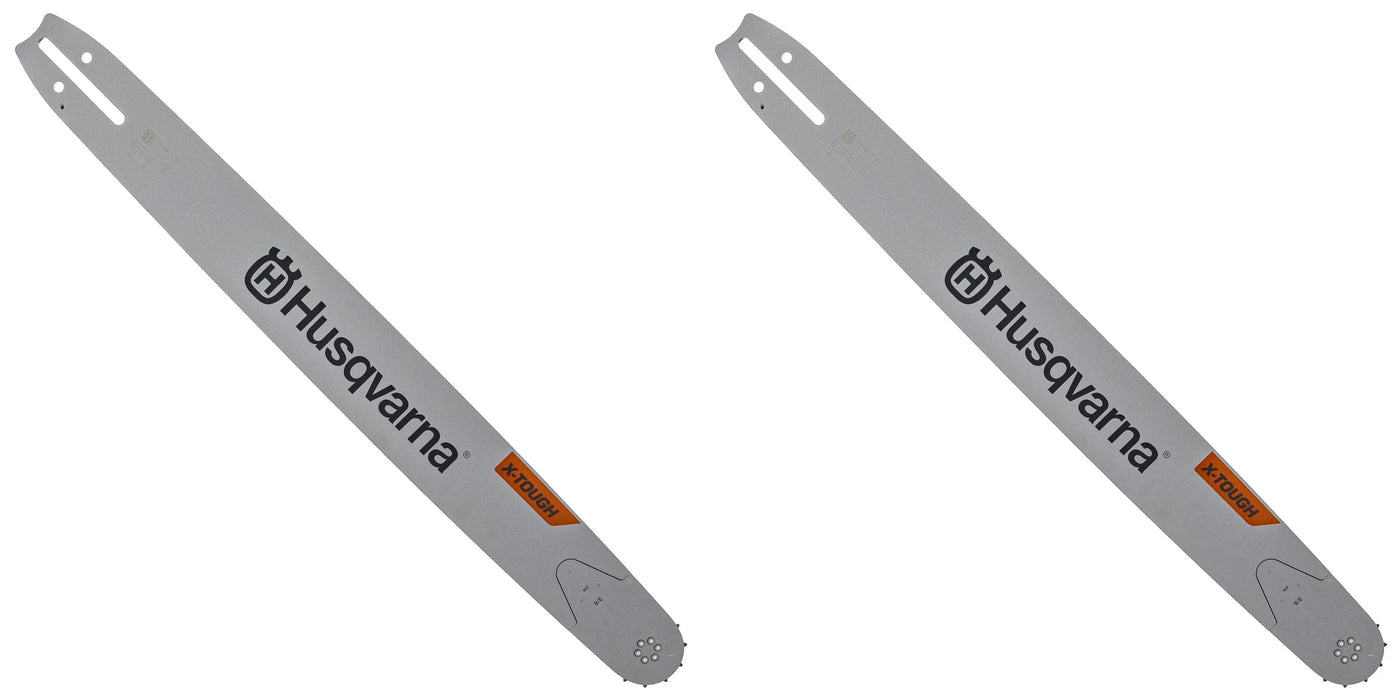 2 PK Genuine Husqvarna 596687484 24" 3/8" .050 84 DL HT380 XT Chainsaw Guide Bar