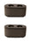 2 PK Genuine Exmark 136-7806 Air Filter Kit Quest Radius E S Series OEM